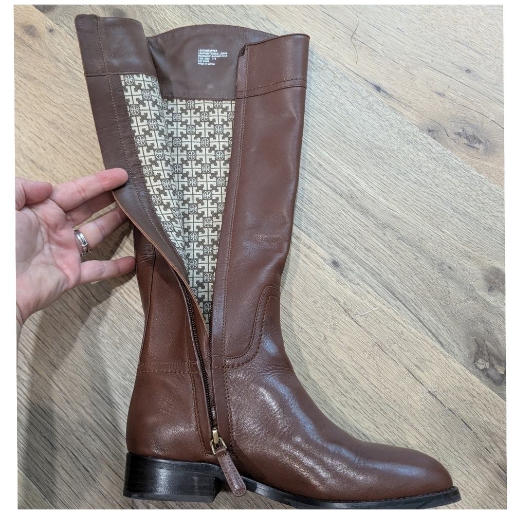 NEW Tory Burch Ashlynn Riding Boot - Picture 4 of 13
